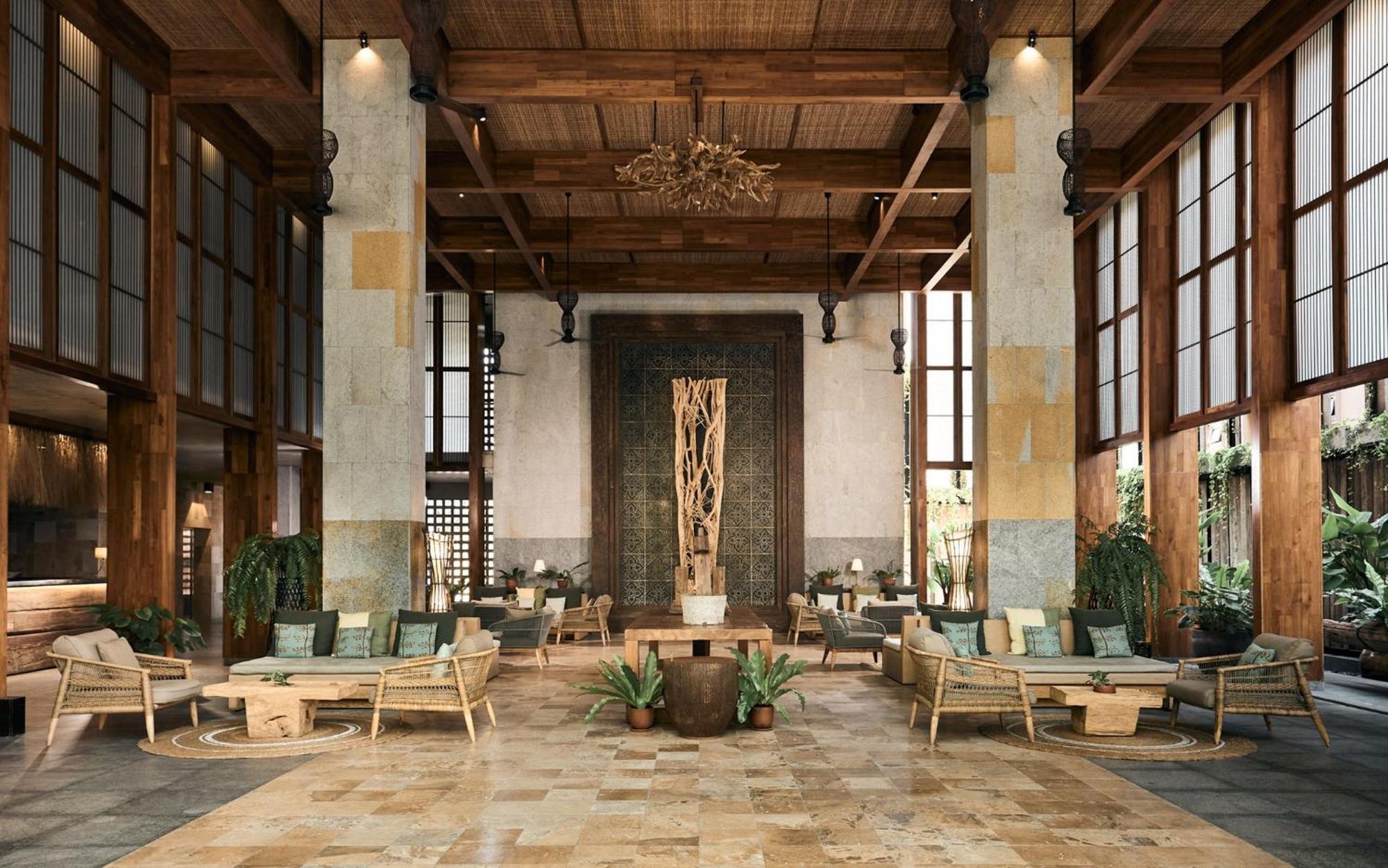 منتجع دينسو Patong المظهر الخارجي الصورة The lobby of the hotel